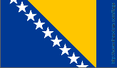 flag of Bosnia-Herzegovina