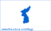 flag of unified Korea]