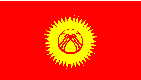 flag of Kyrgyzstan