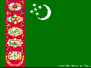 flag of Turkmenistan