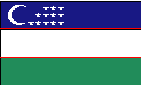 flag of Uzbekistan