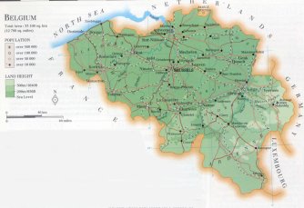 map of Belgium; source WR