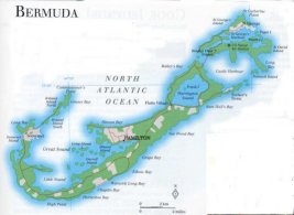 map of the Bermudas