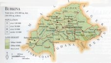 map of Burkina Faso; source WR