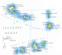 map of Cape Verde; source: WR