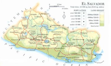 map of El Salvador; source: WR