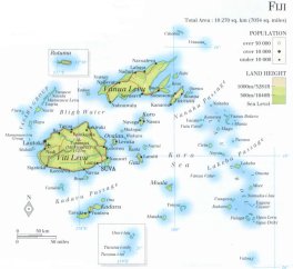 map of Fiji; source: WR