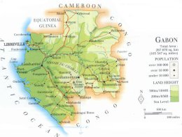 map of  Gabon; source: WR