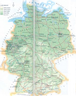 map of Germany; source: WR