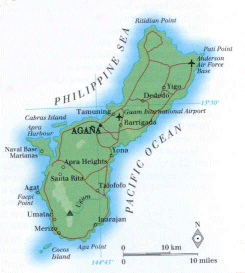 map of Guam
