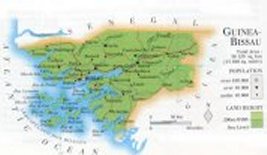 map of  Guinea Bissau; source: WR