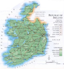 map of Ireland; source: WR