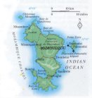 map of Mayotte