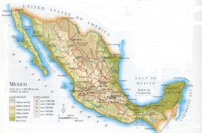 map of Mexico; source: WR