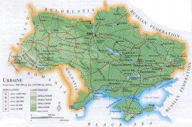 map of Ukraine; source WR