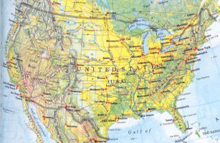 map of the United States of America [without Alaska & Hawaii]; source EA