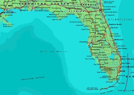 map of Florida