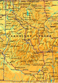 map of Idaho