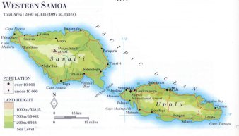 map of Western Samoa; source WR